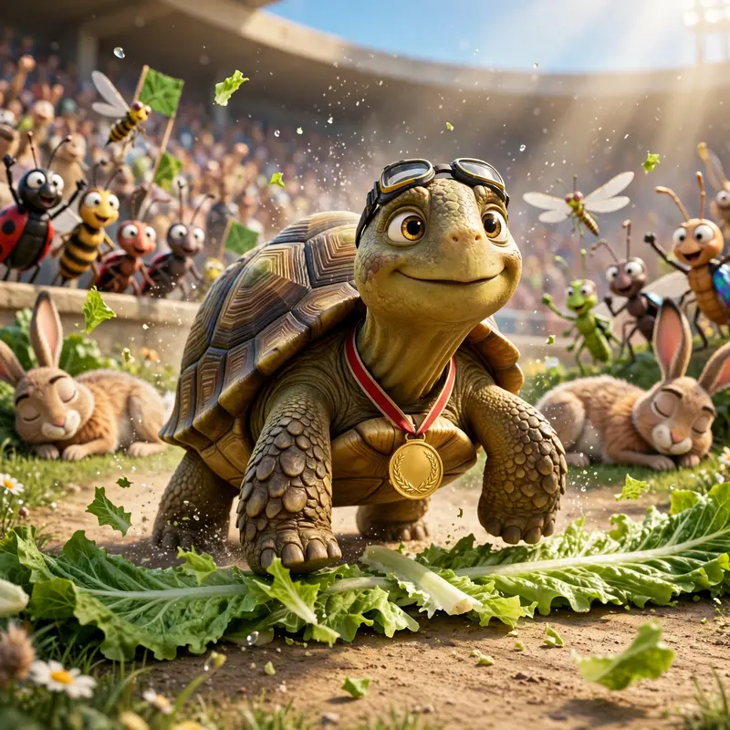 Turtle Racing Champion