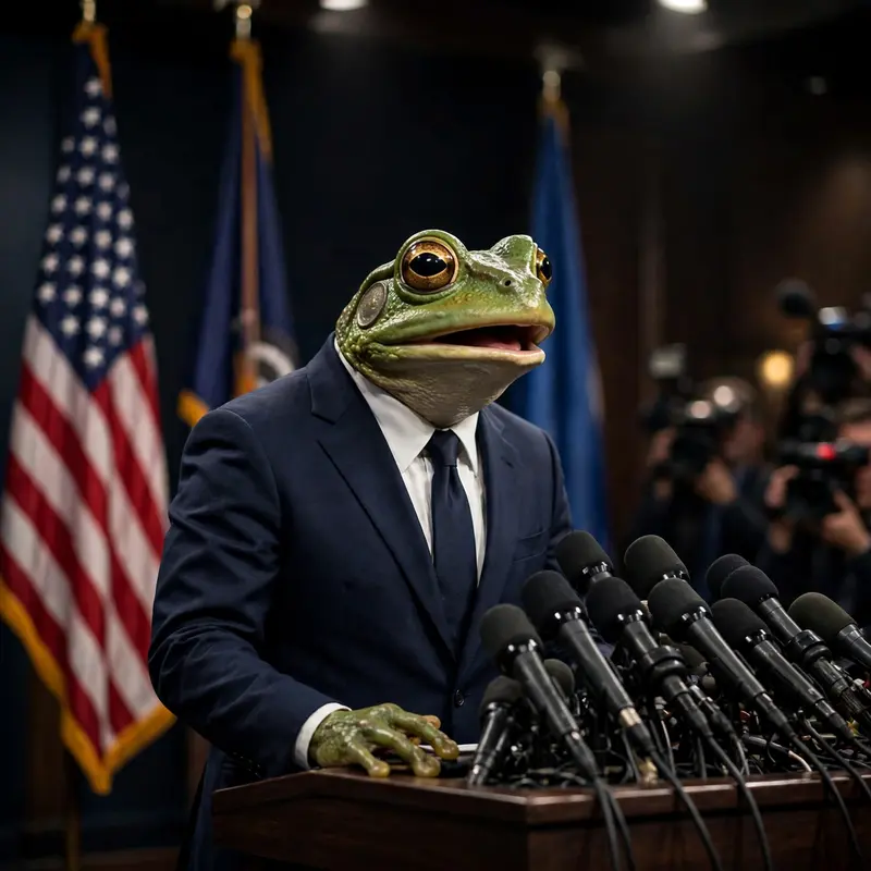 Frog Meme President
