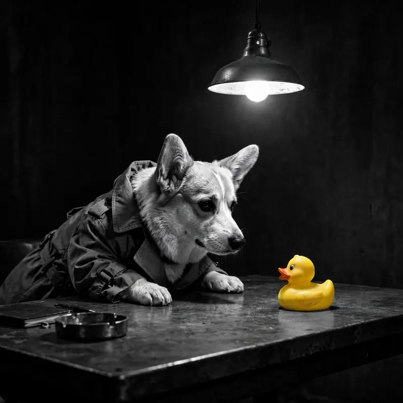 Corgi Police Interrogation