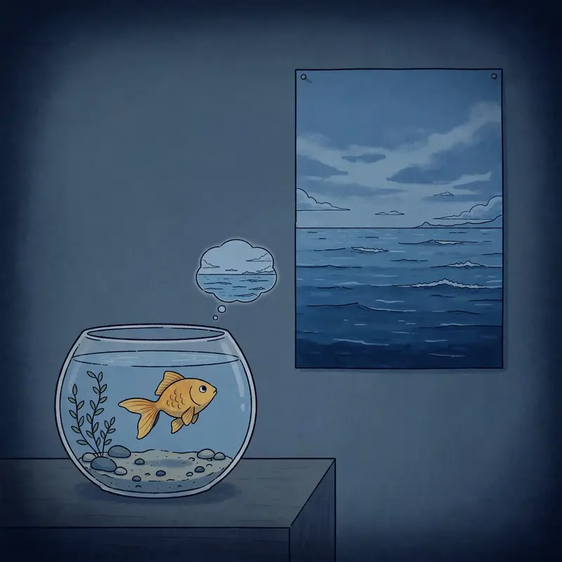 Fish In A Bowl Existential