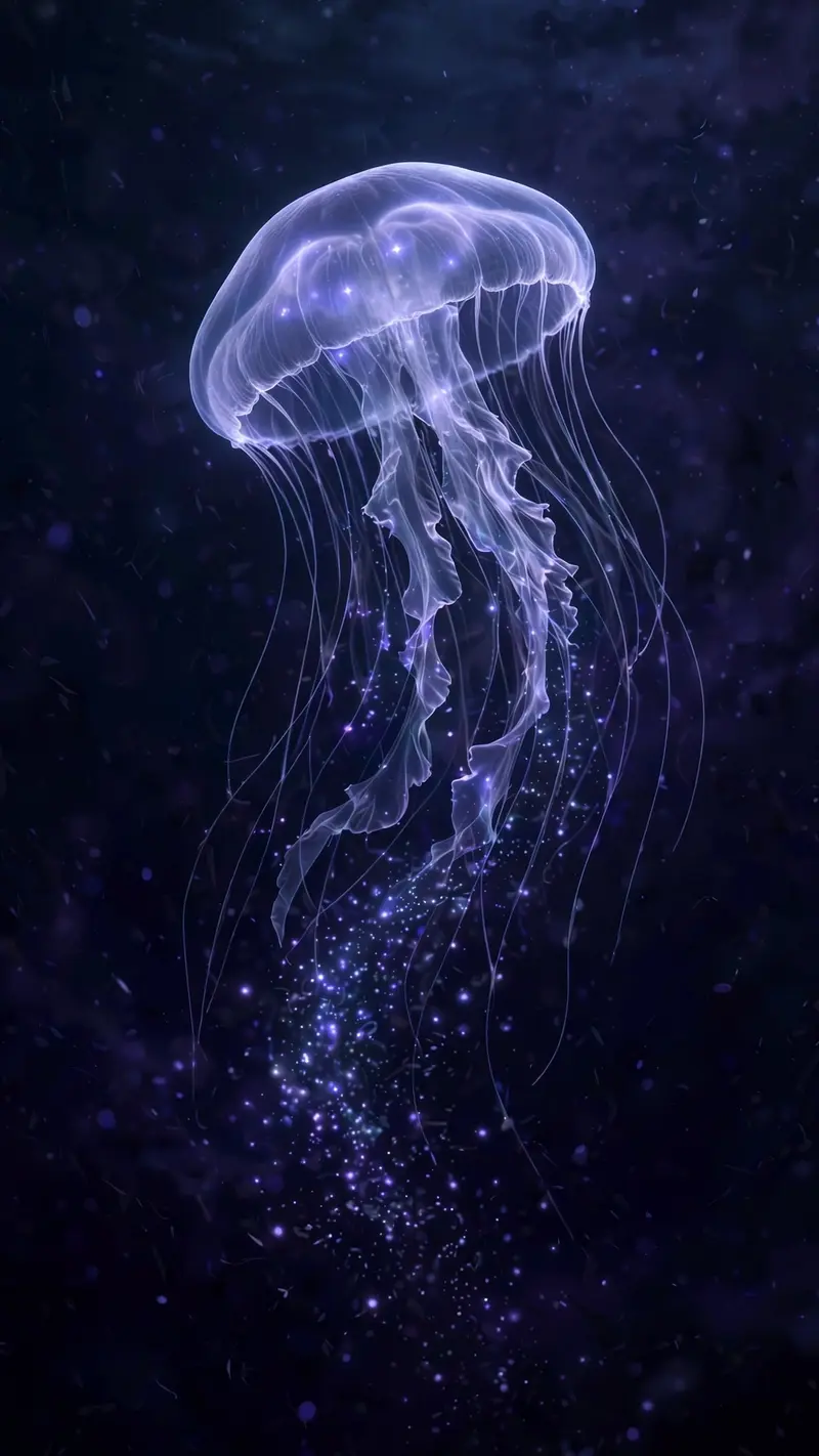 Bioluminescent Jellyfish