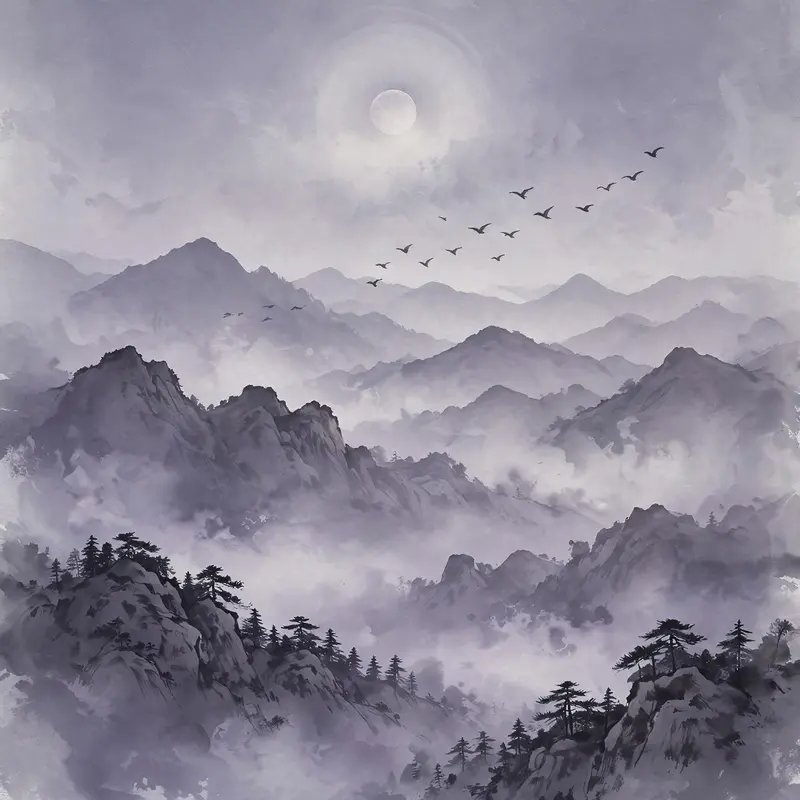 Lavender Mist Peaks