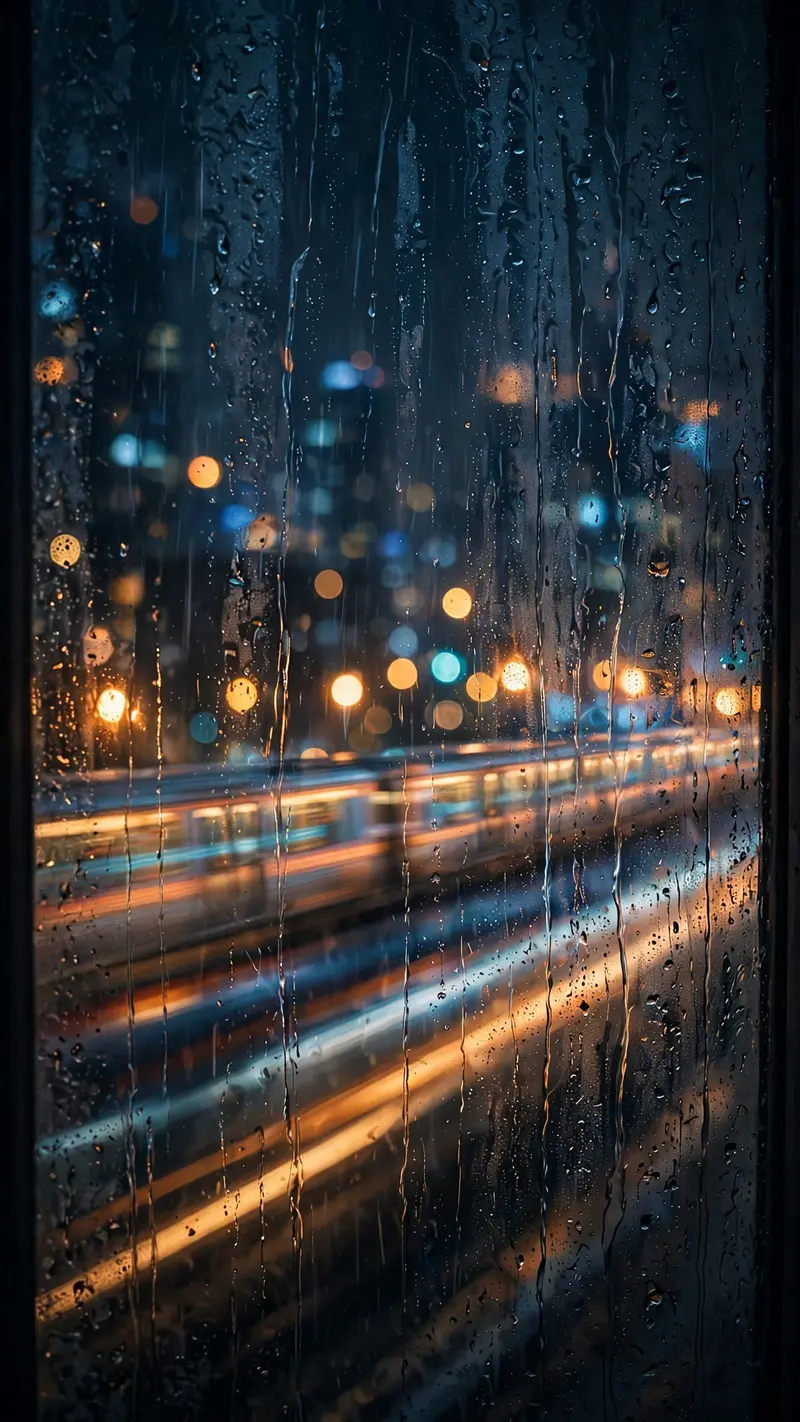 Night City Rain