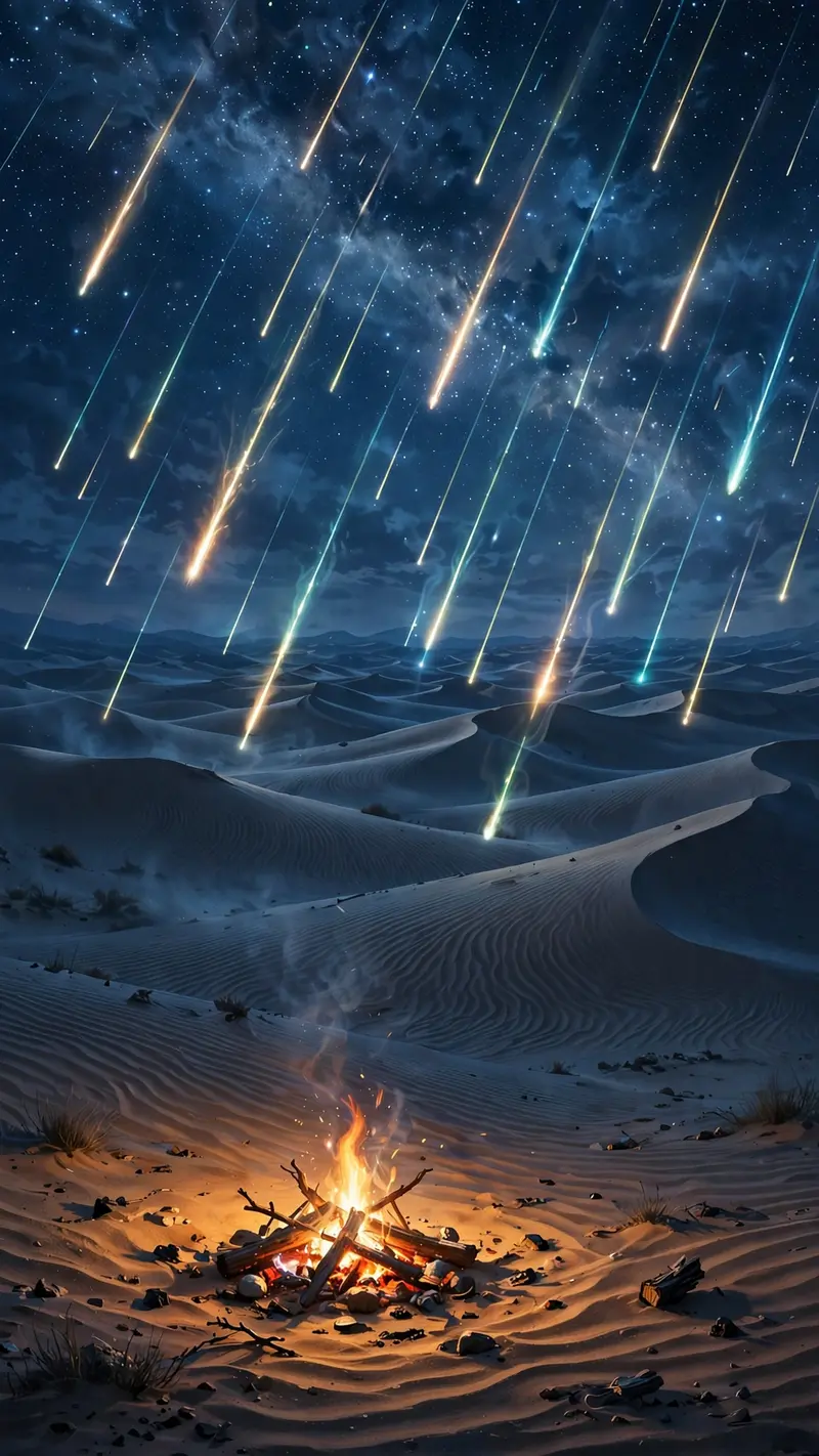 Starfall Over Dunes
