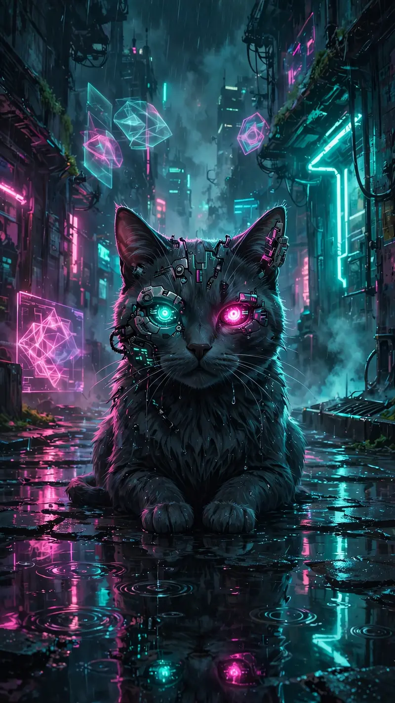 Cyberpunk Alley Cat