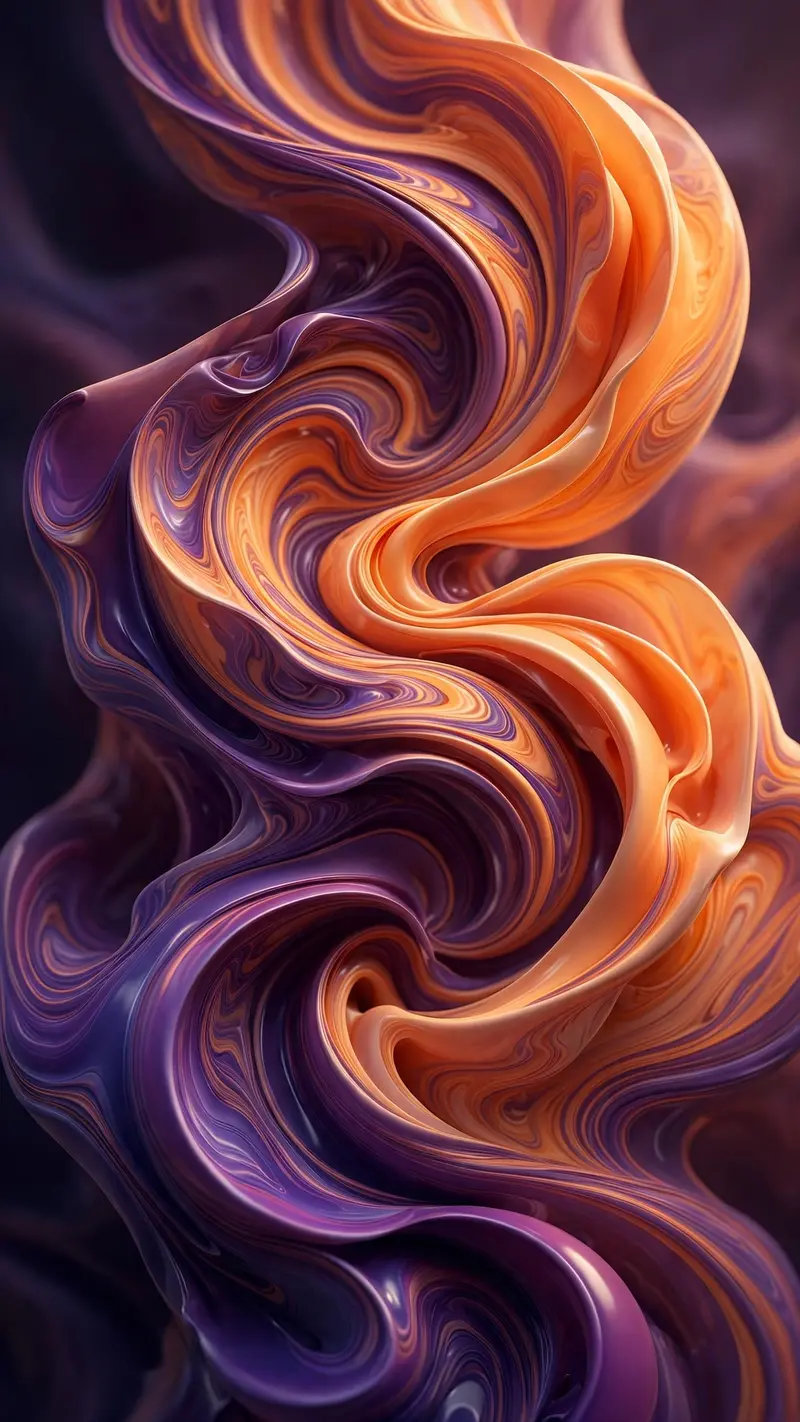 Liquid Sunset Marble
