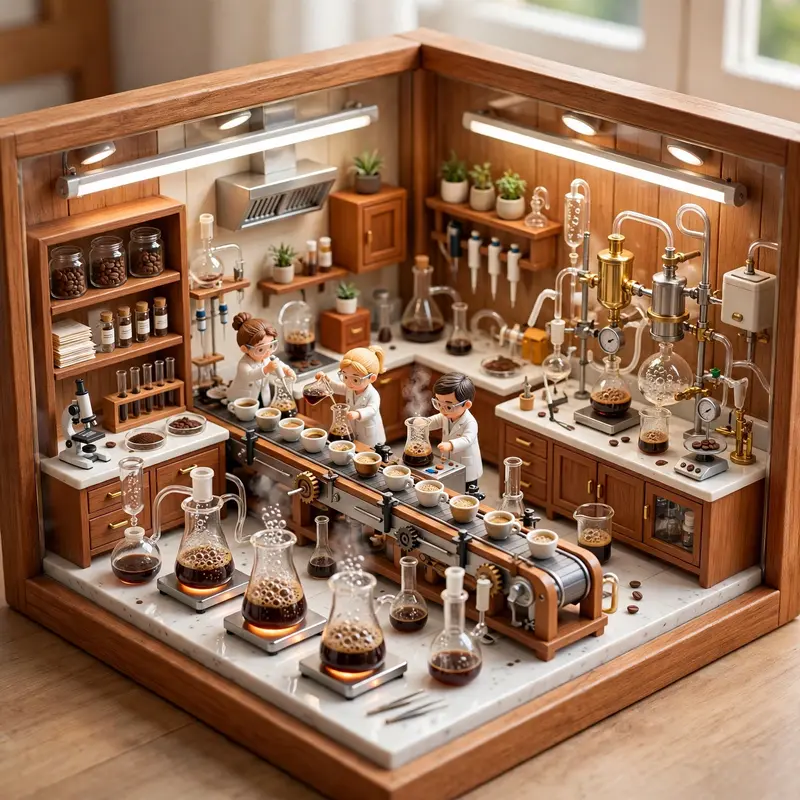 Isometric Coffee Lab