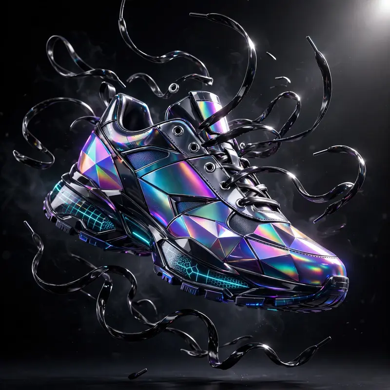 Glossy Sneaker Render