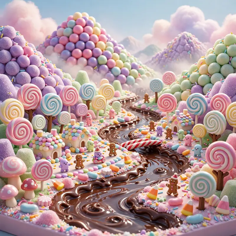 Candy Diorama Dreamscape