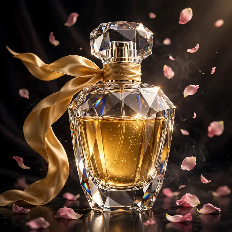 Glossy Perfume Bottle