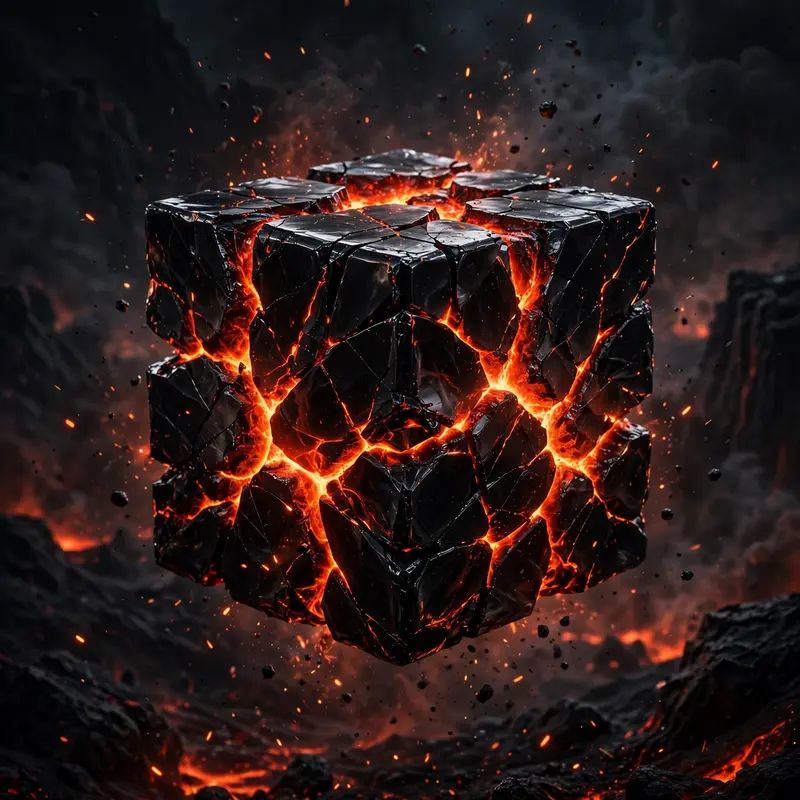 Octane Lava Cube