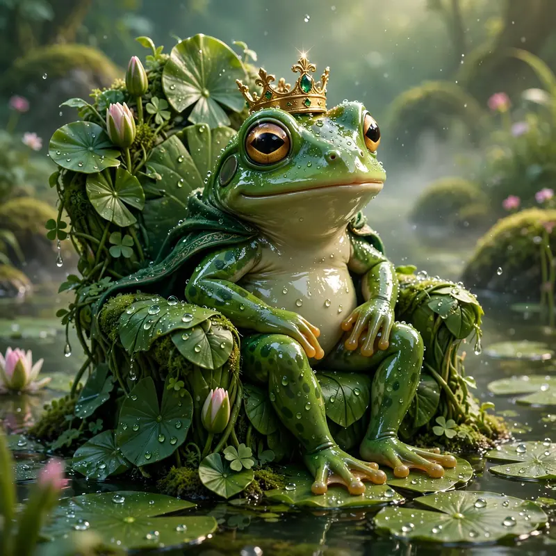 Glossy Frog Prince