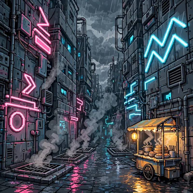 Cyber Alley Neon