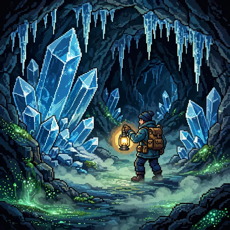 Ice Cave Crystals