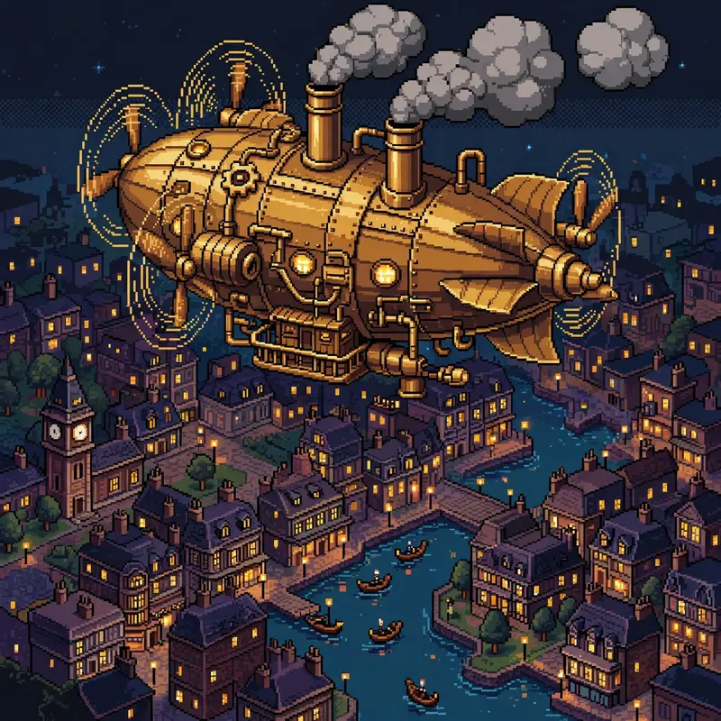 Steampunk Airship