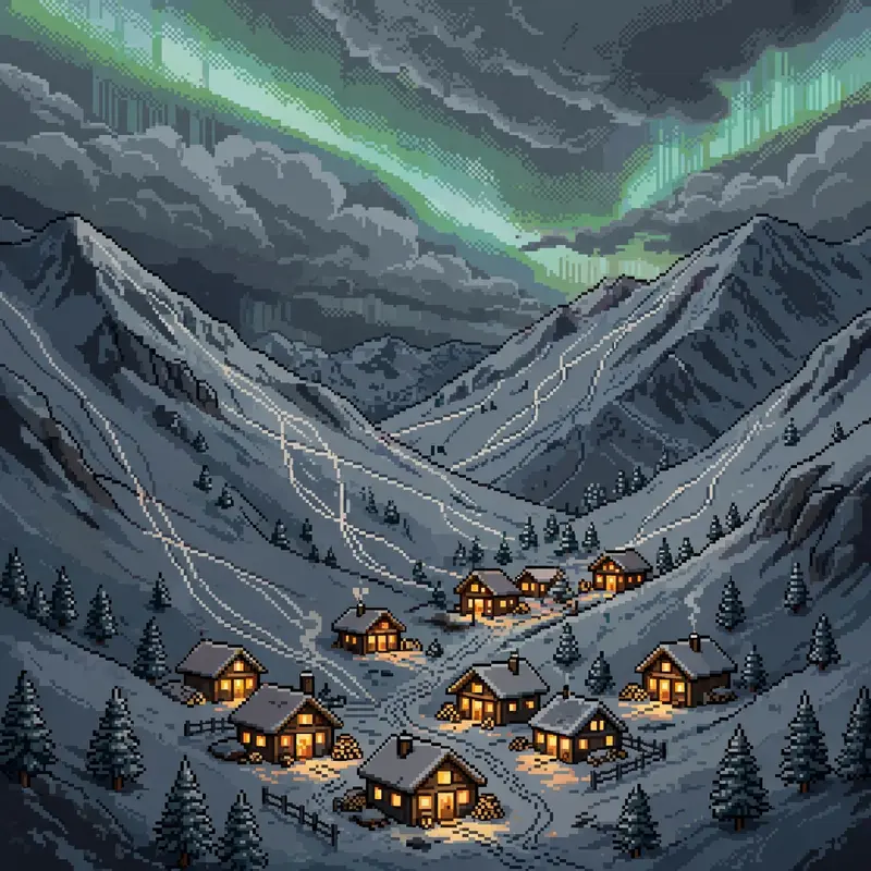 Snow Village Lights