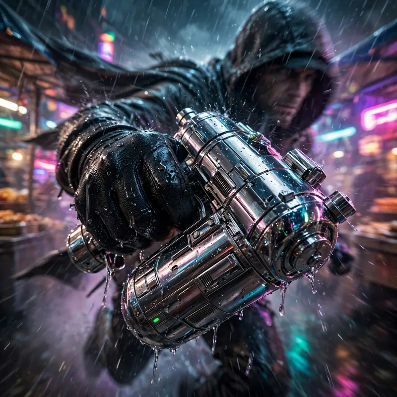Pixel Rain Escape