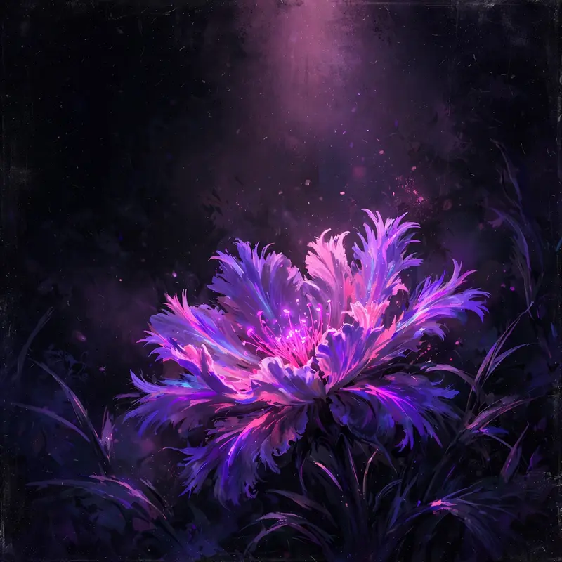 Blacklight Garden