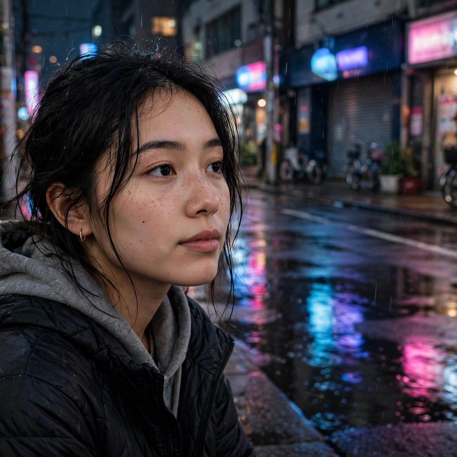 Aesthetic Night Street