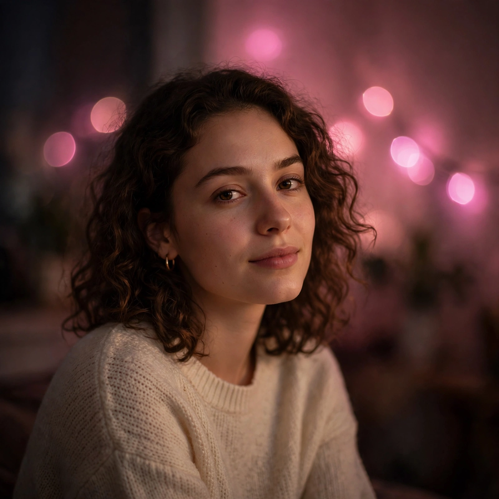 Aesthetic Pink Blur Room