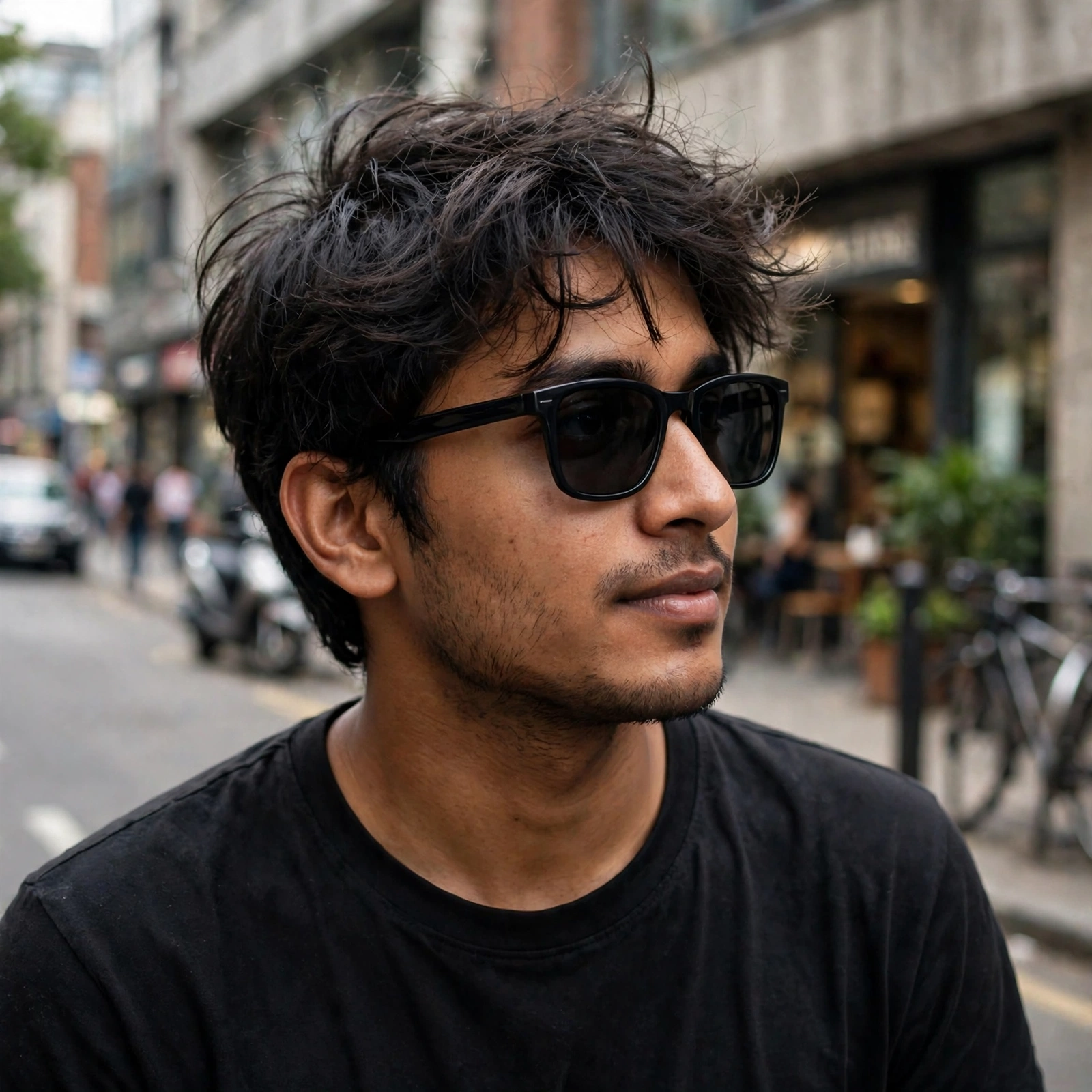 Aesthetic Street Candid Photo