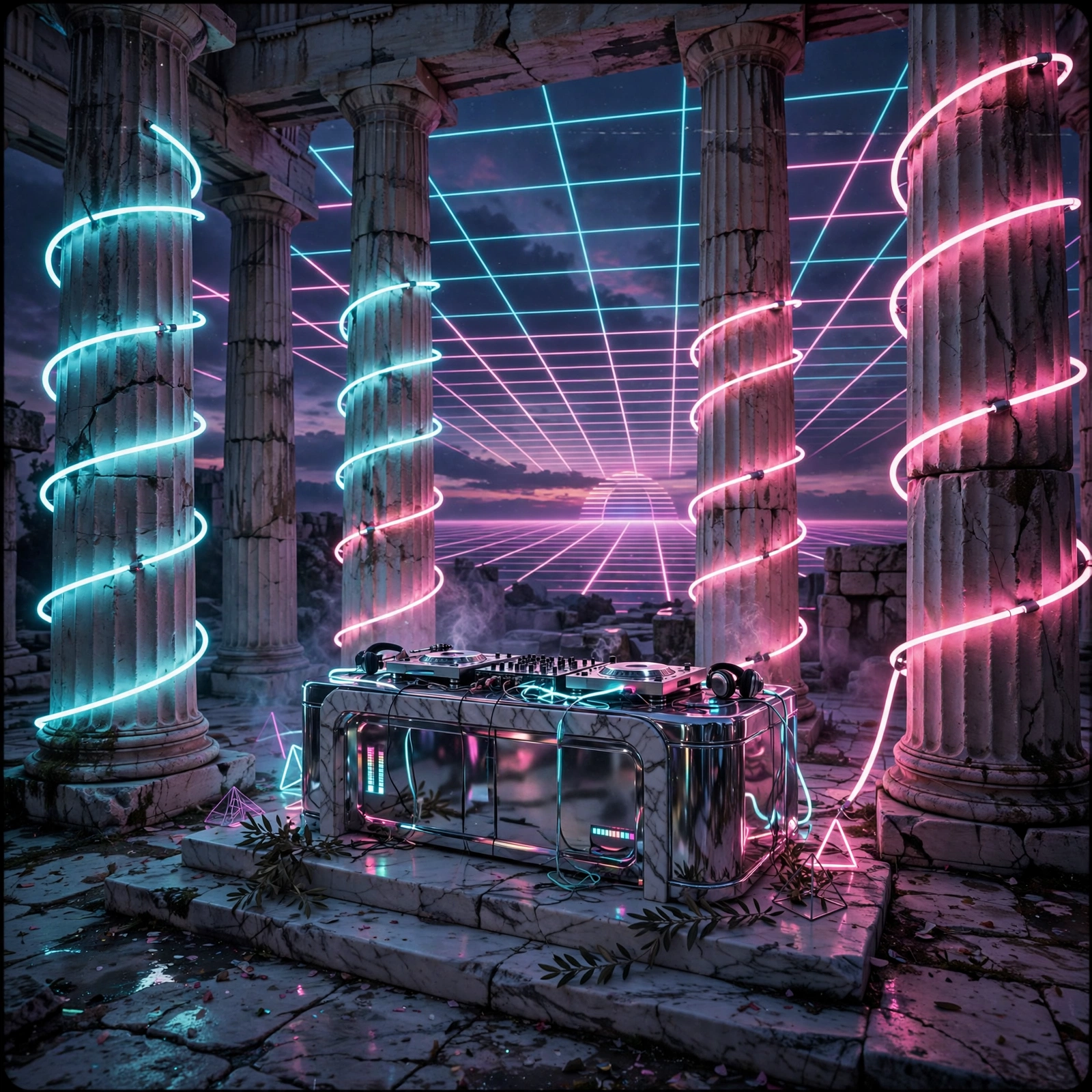 Ancient Techno Temple