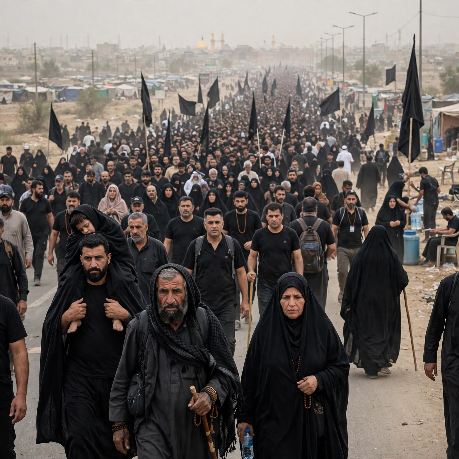 Arbaeen Couple Walk