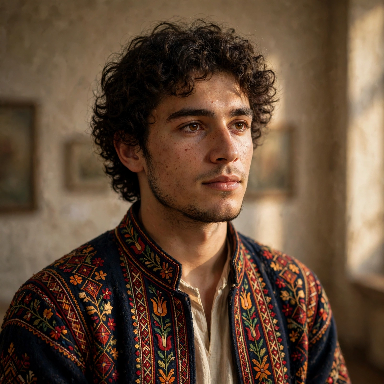 Artistic Folk Portrait