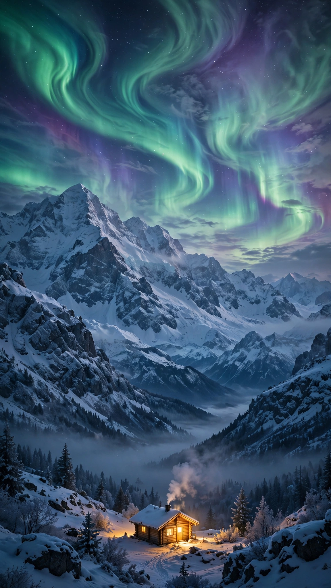 Aurora Lock Screen