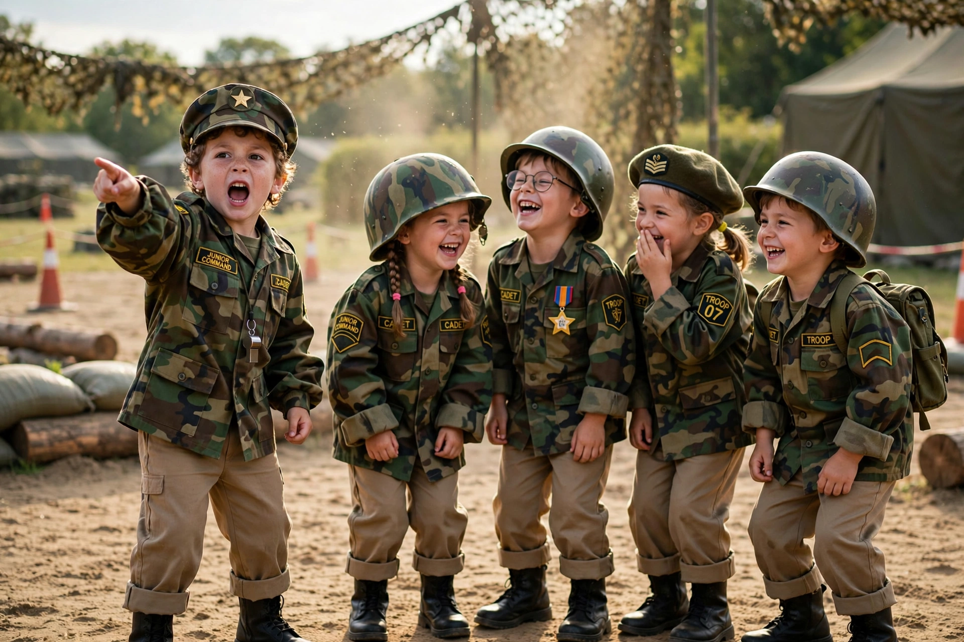 Baby Army Comedy Video
