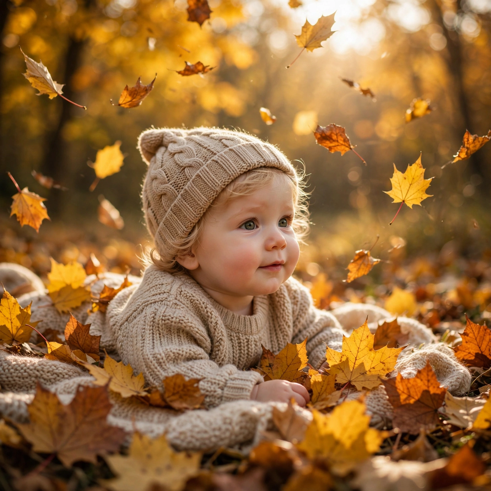 Baby Autumn Leaves