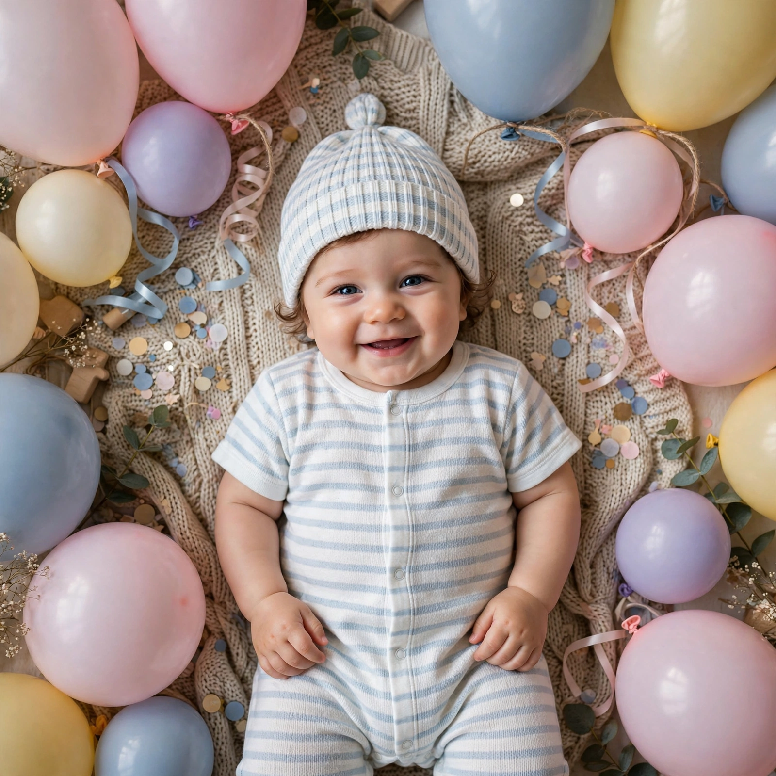 Baby Birthday Shoot