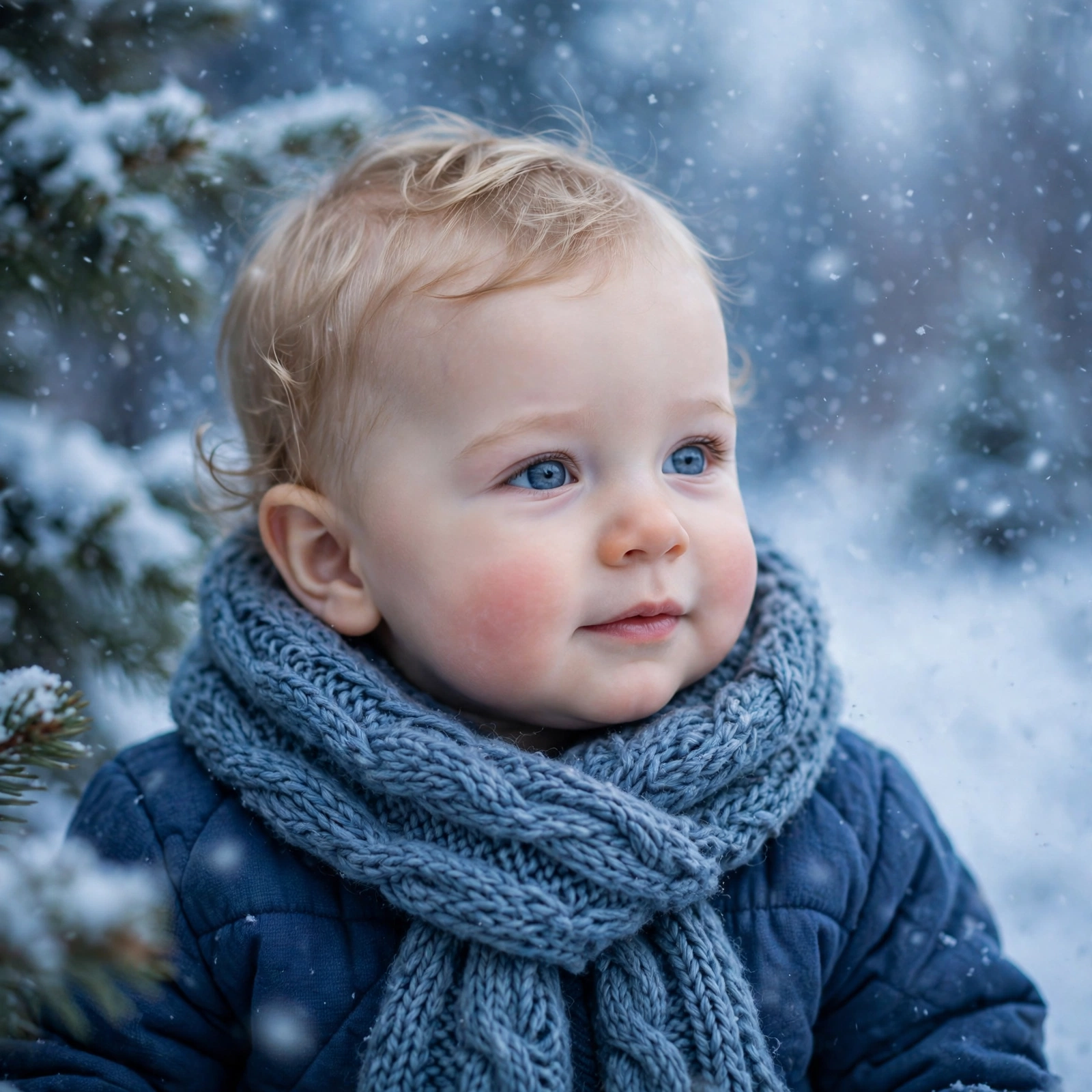 Baby Winter Portrait