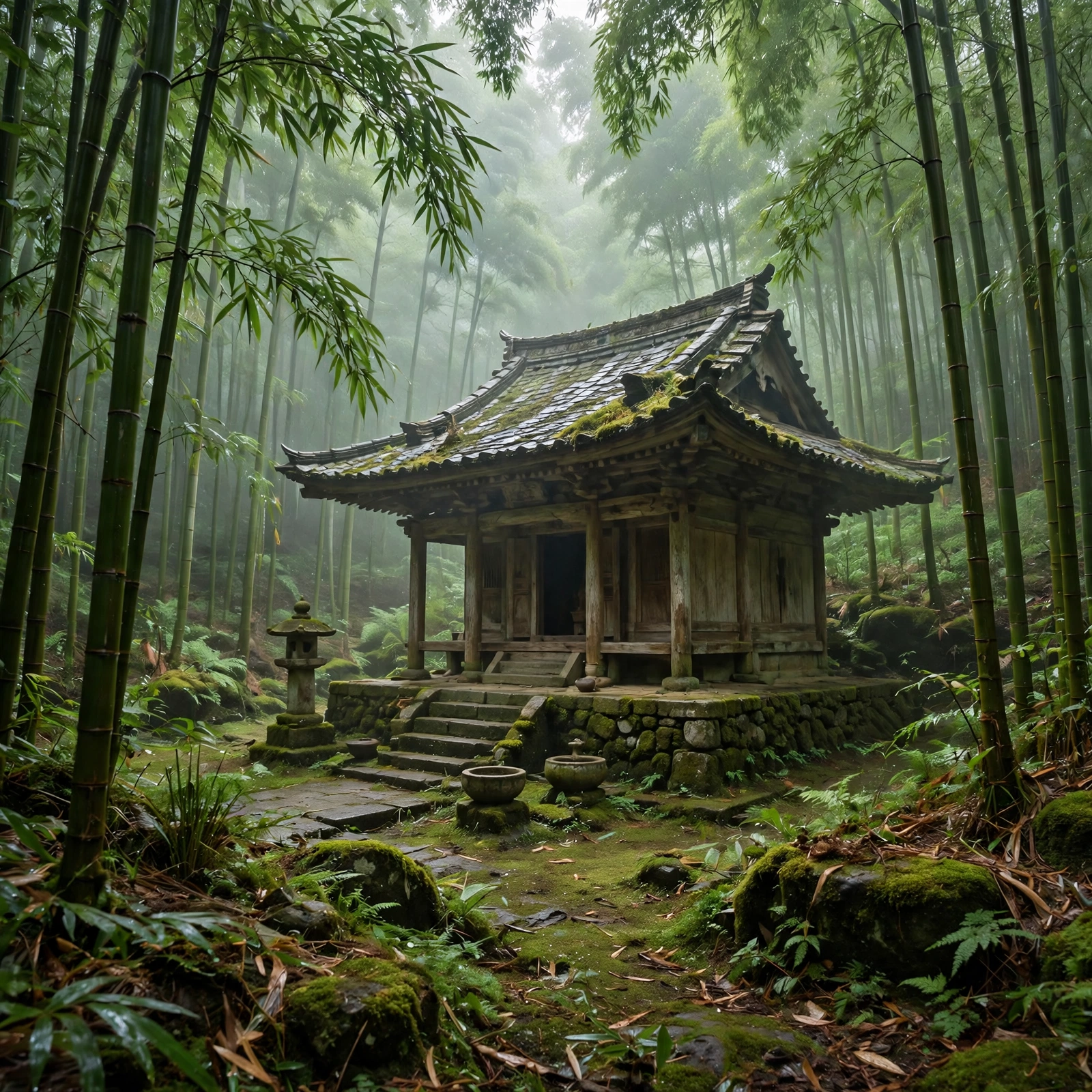 Bamboo Temple Mist