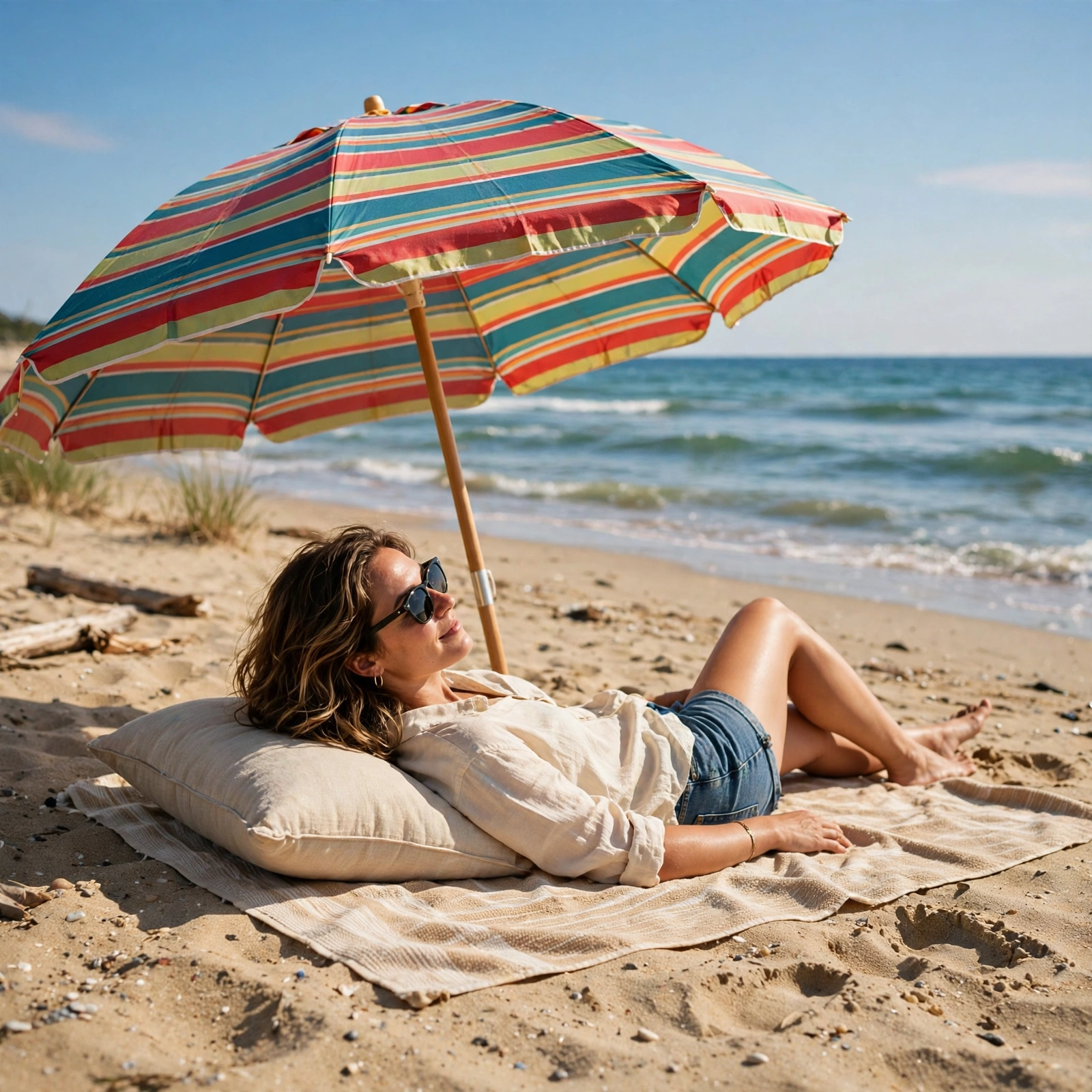 Beach Umbrella Chill
