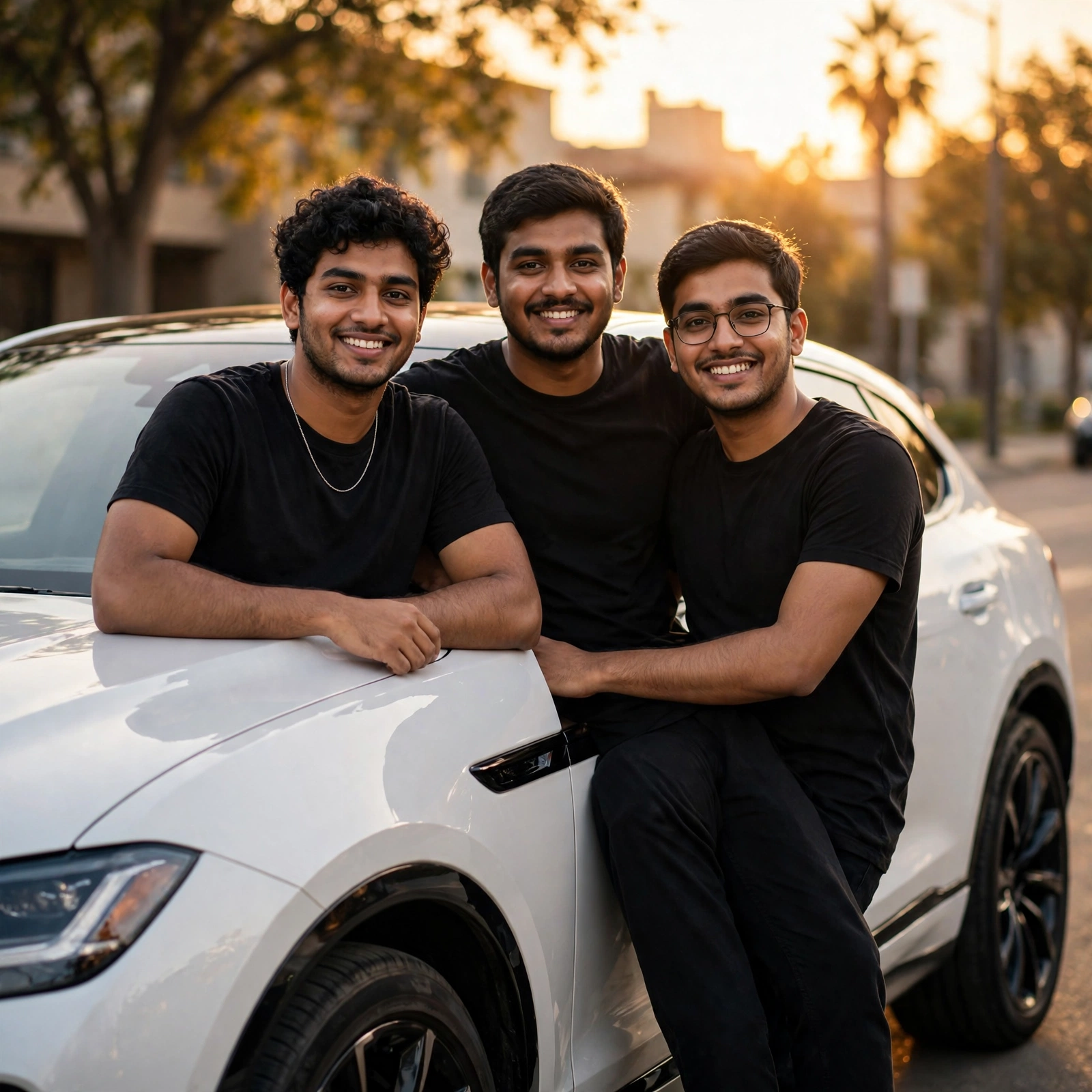 Best Friends Car Pose