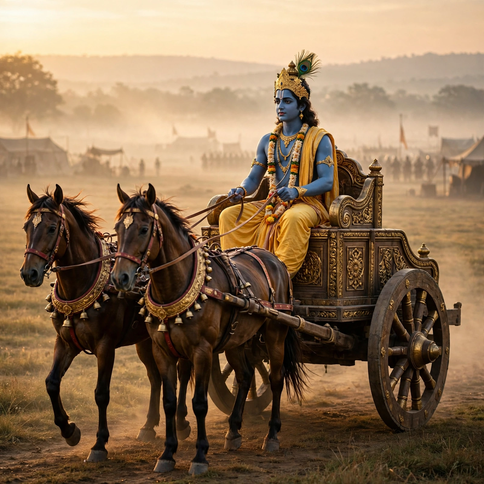 Bhagavad Gita Scene