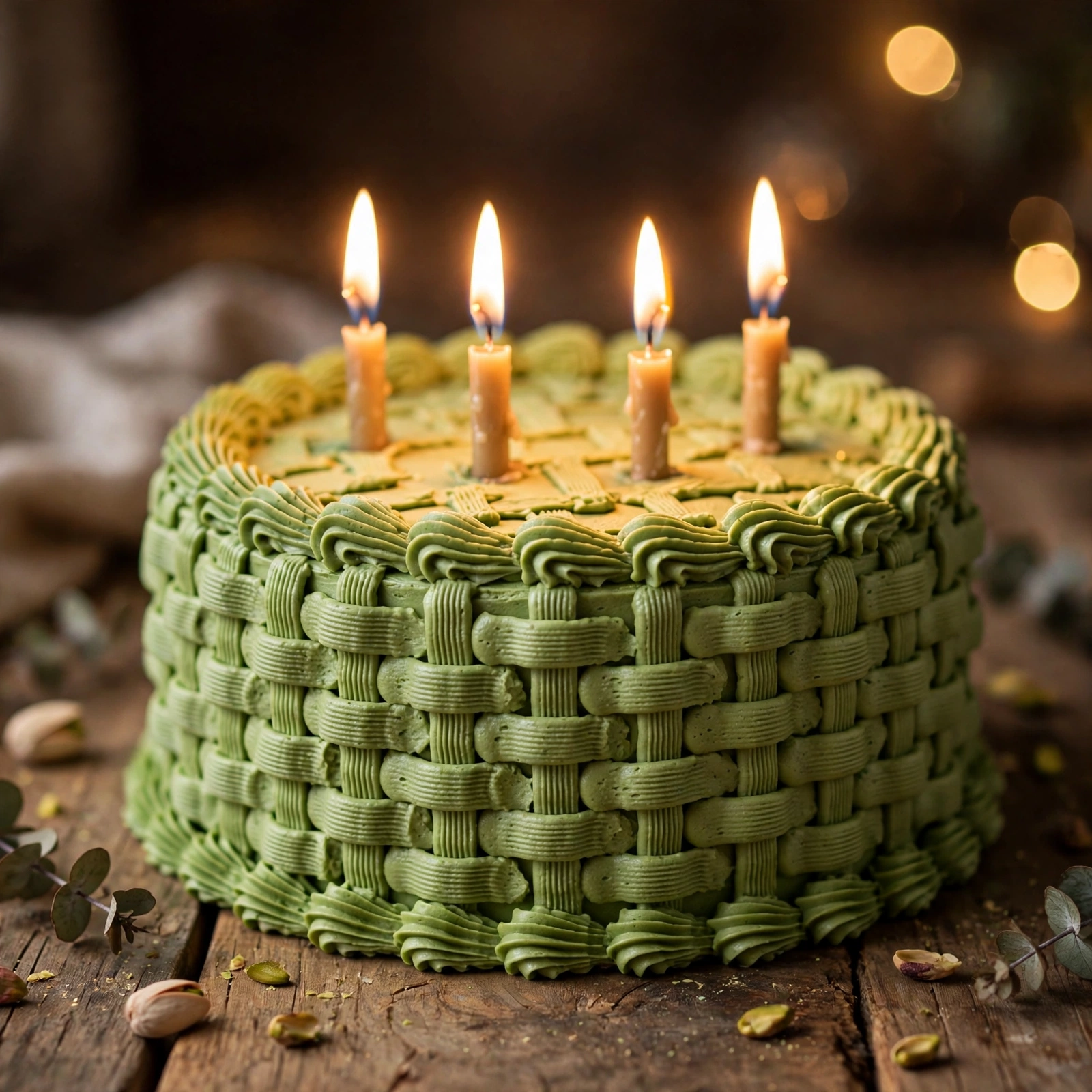 Birthday Cake Name Photo Prompt