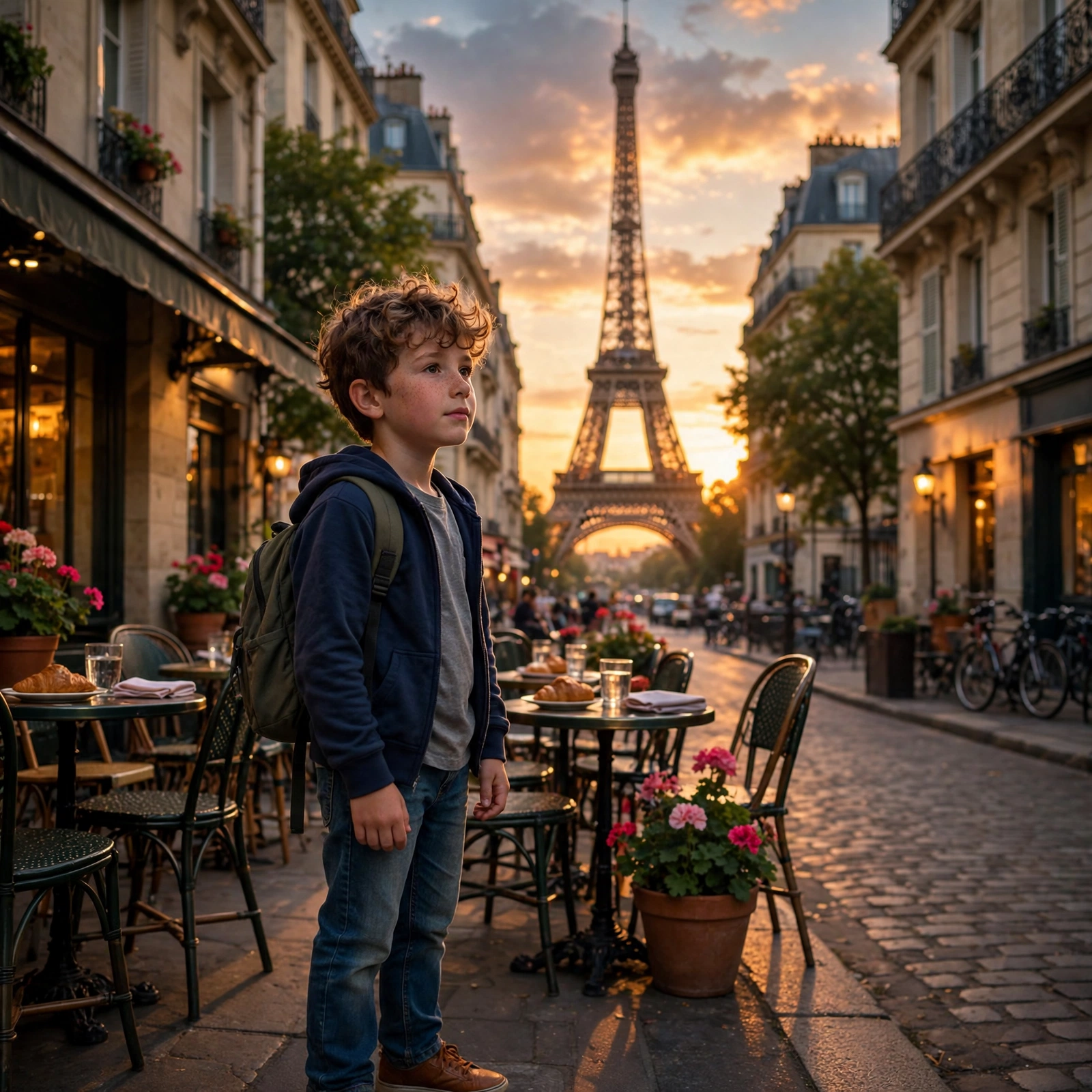Boy in Paris