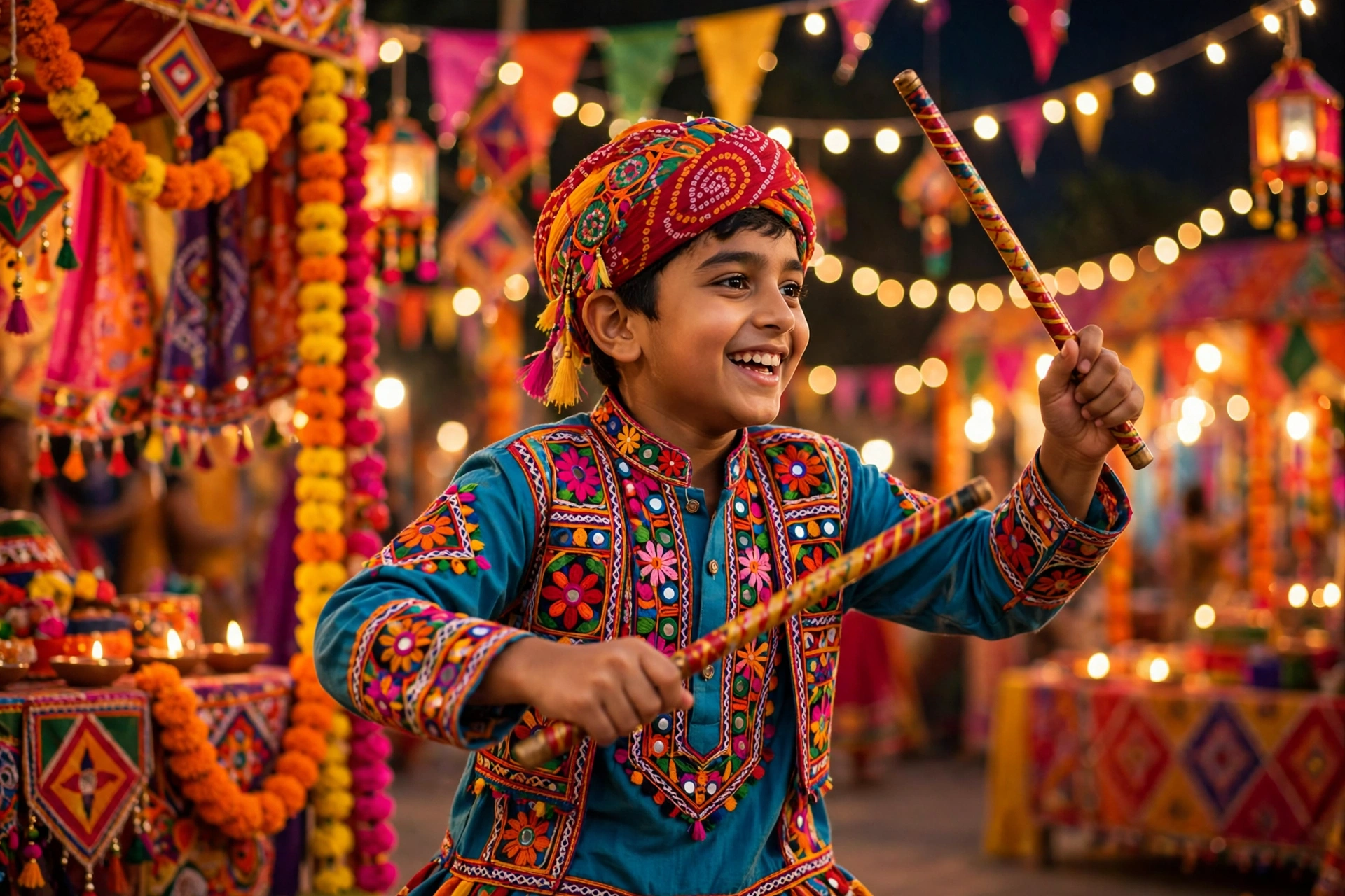 Boy Navratri Garba