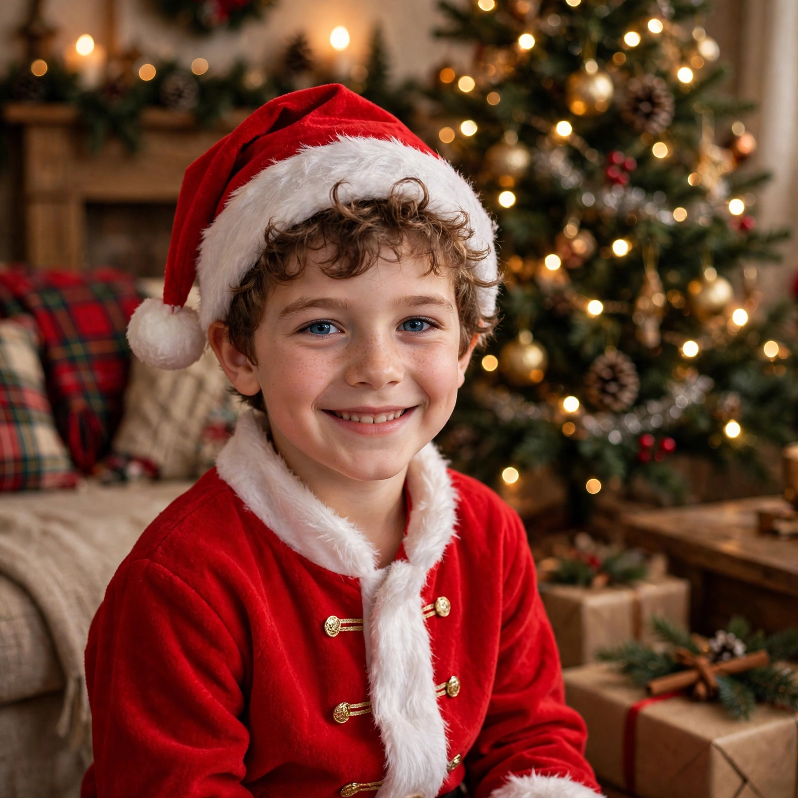 Boy Santa Style