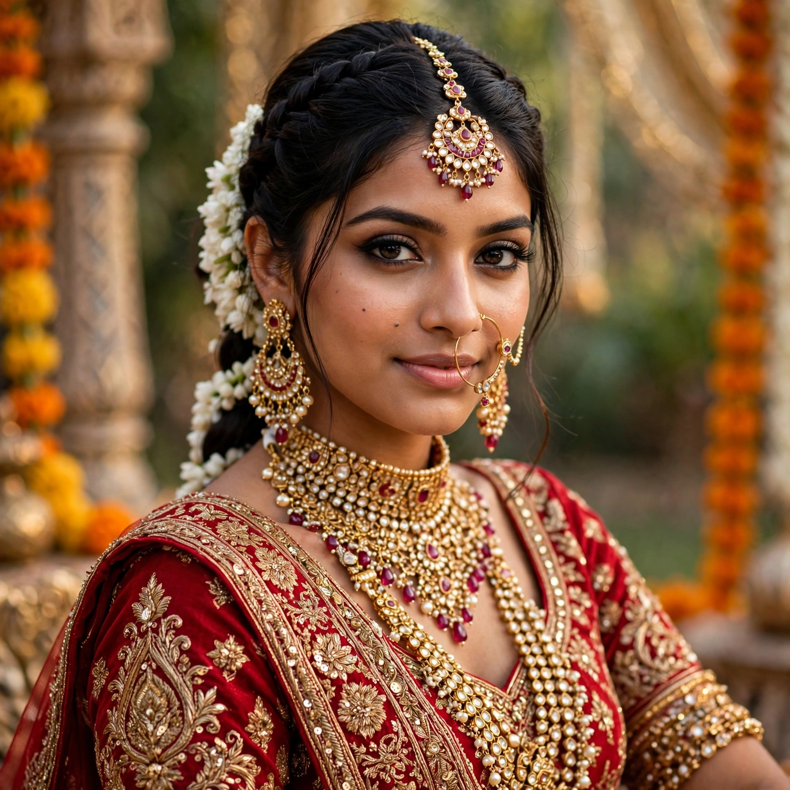 Bridal Girl Look