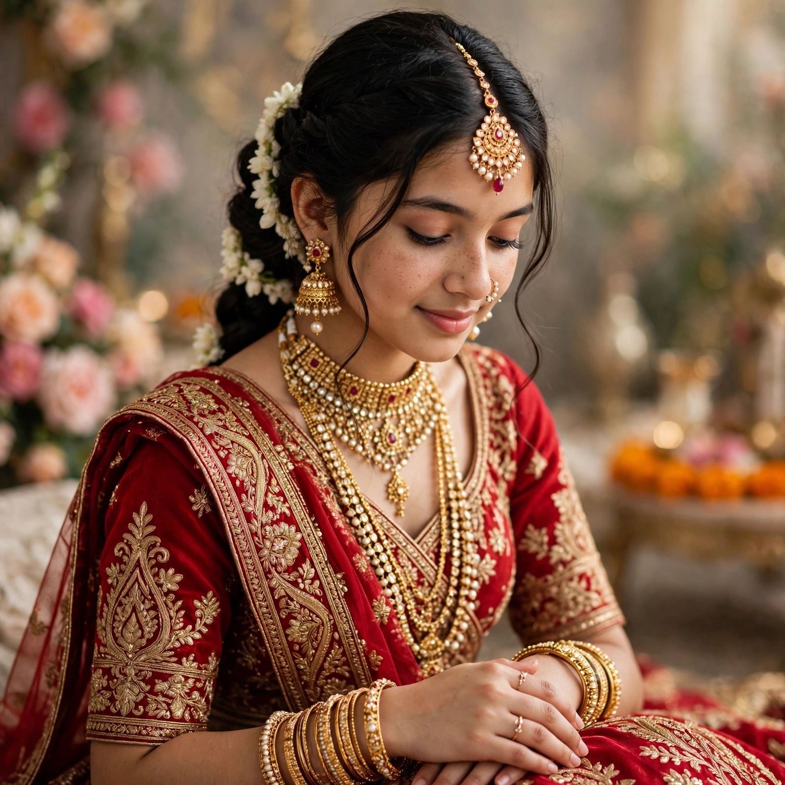 Bridal Teen Girl Look