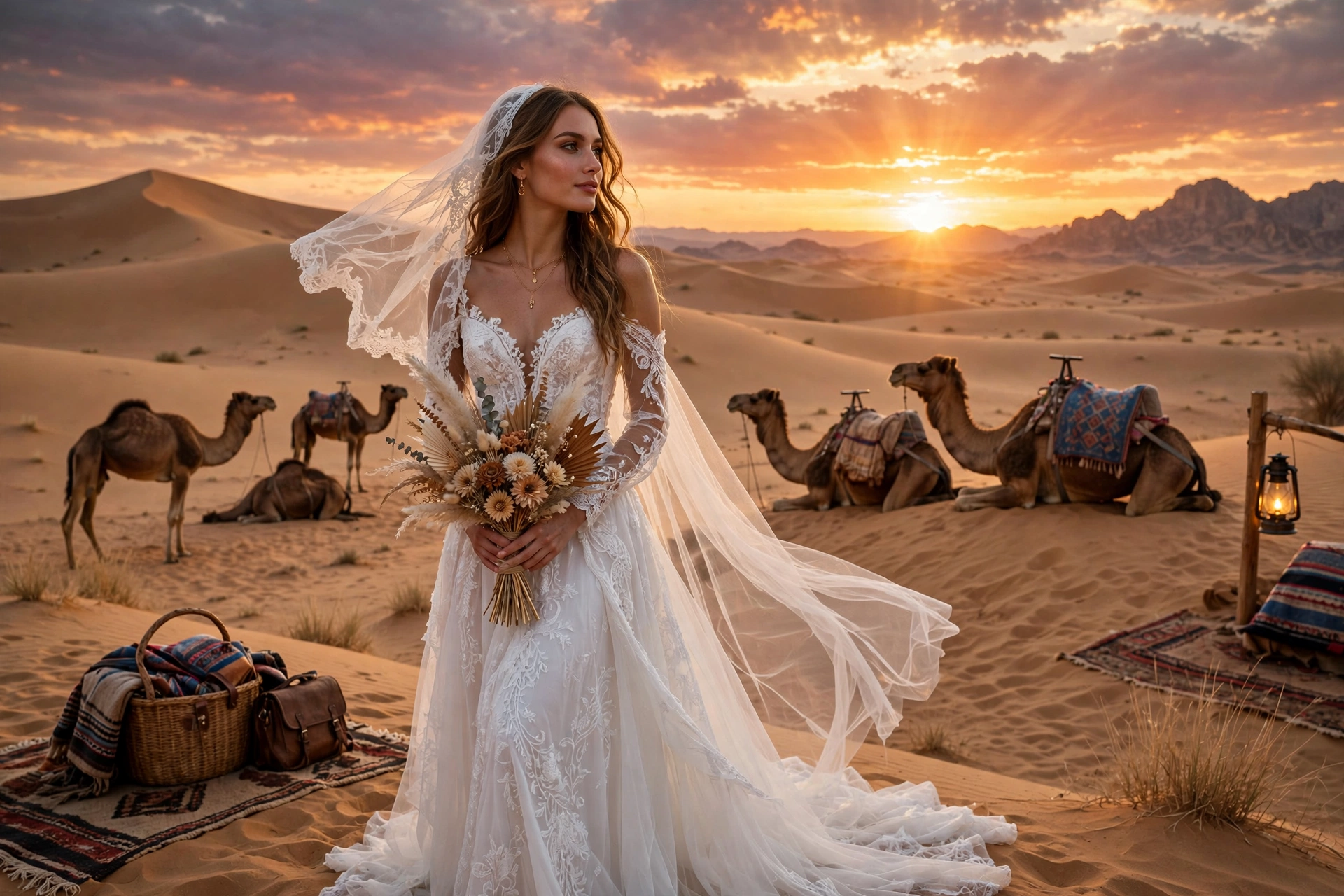 Bride Desert Safari
