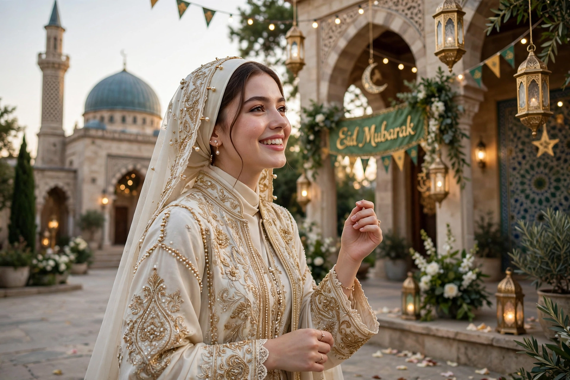 Bride Eid Celebration