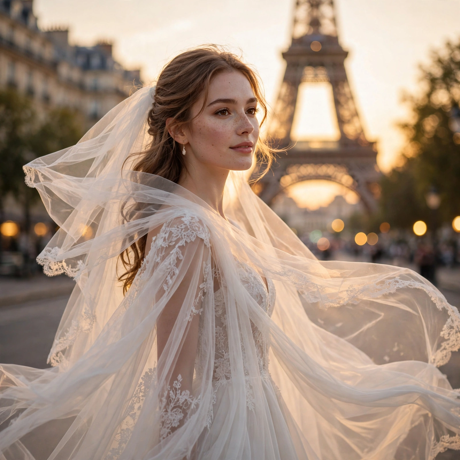 Bride in Paris