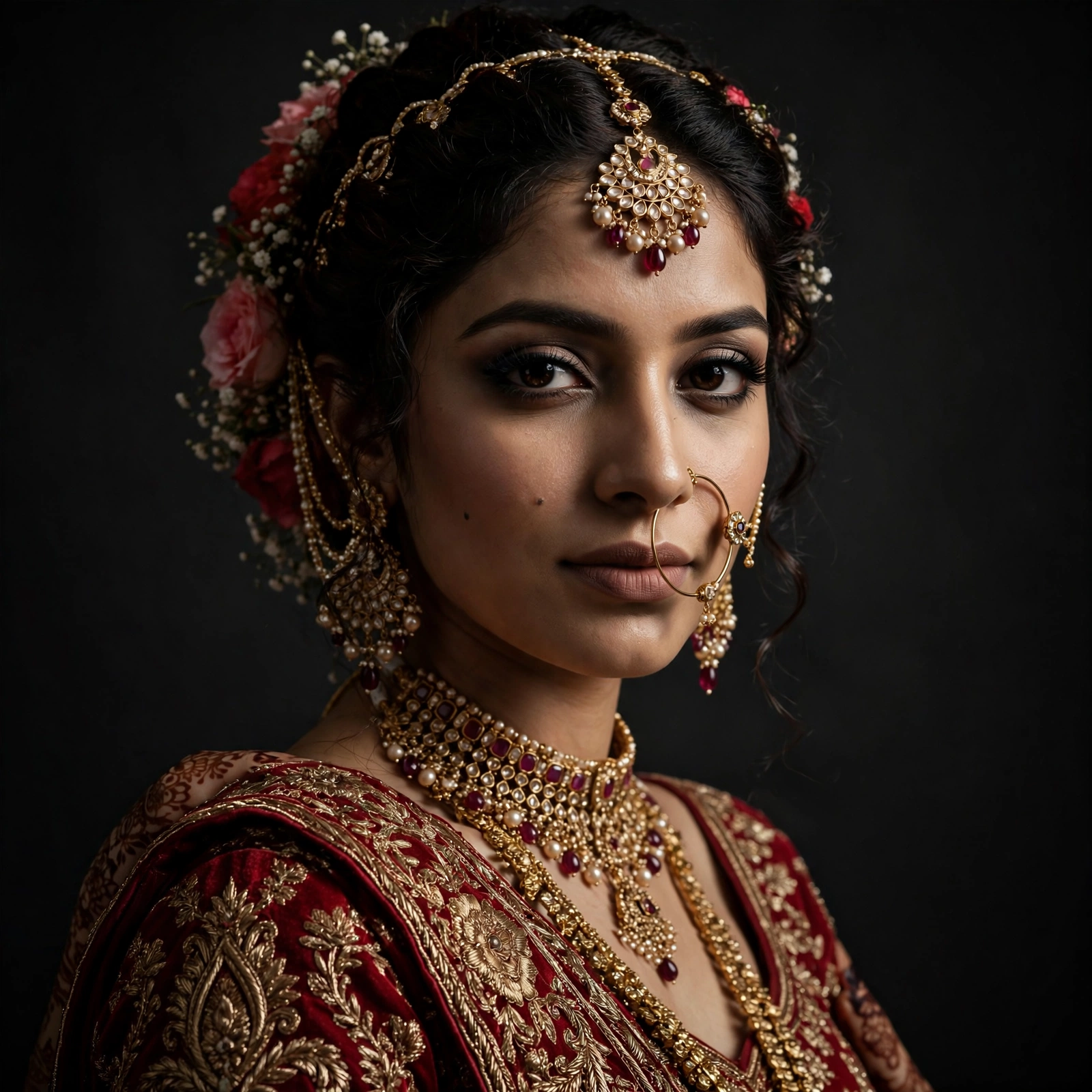 Bride Studio Shot