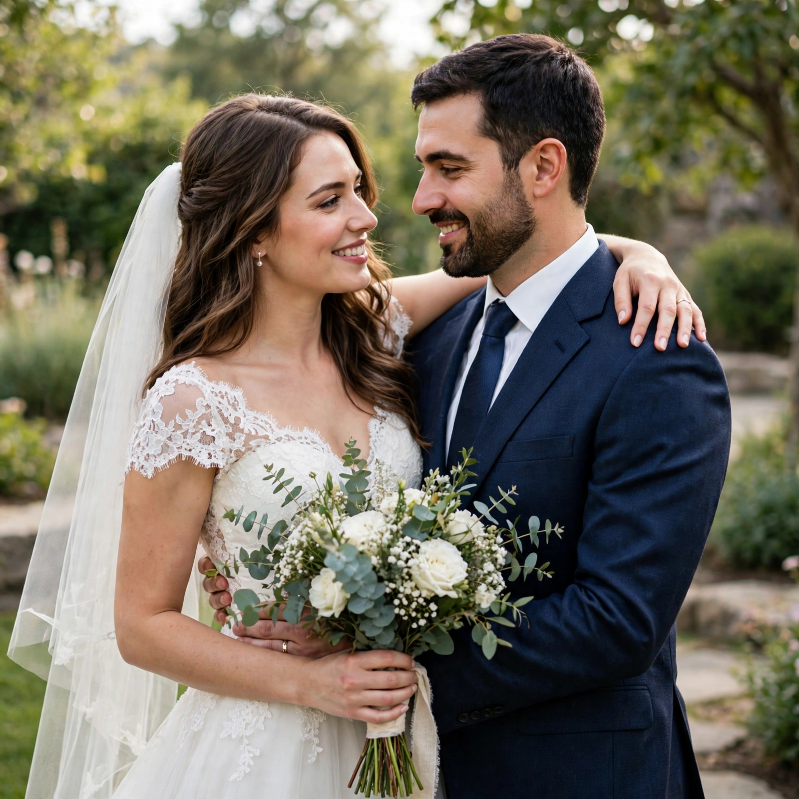Bride Wedding Couple
