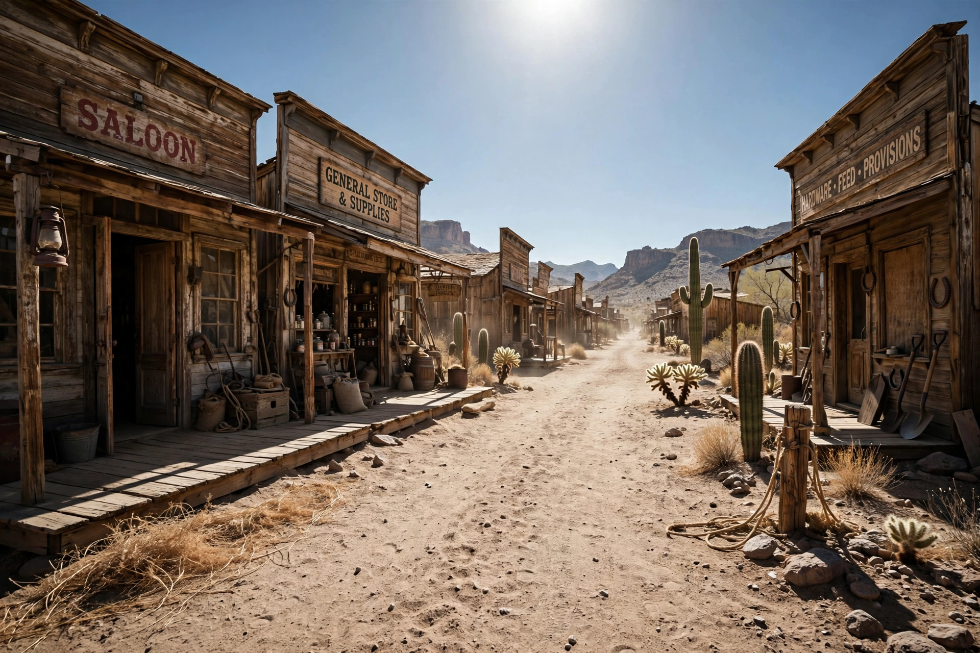 Cactus Town Noon