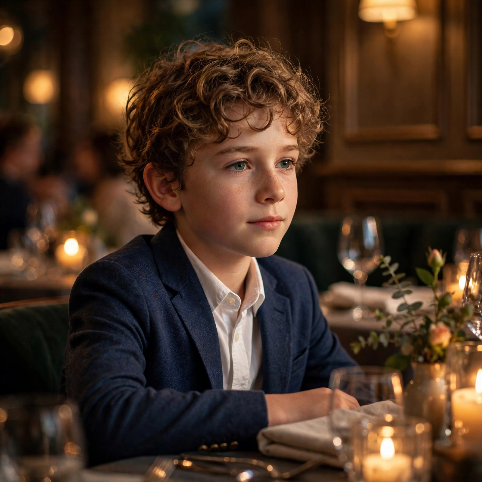 Candlelight Boy Dinner